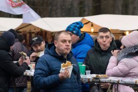 Visitors to the gastronomic festival