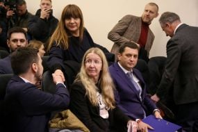 Oksana Korchynska, Uliana Suprun and Andrew Teeteruk