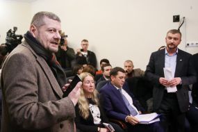 Igor Mosiychuk, Ulyana Suprun and Pavel Petrenko