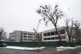 The building of the reconstructed school № 42 in the Dnipro district