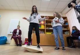 Студенты Киевского университета имени Бориса Гринченко