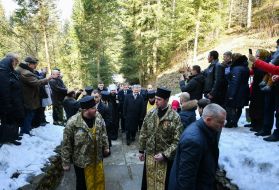 Petro Poroshenko and Metropolitan Epiphanius
