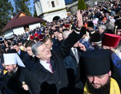 Petro Poroshenko and Metropolitan Epiphanius