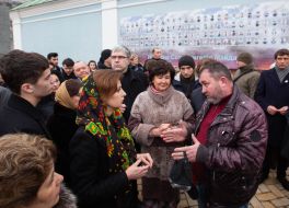 Maryna Poroshenko and Mikhail Poroshenko  