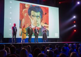 Philip Illenko, Pavel Rozenko and Marina Poroshenko