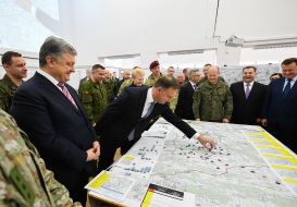 Petr Poroshenko, Andrzej Duda and Dalia Grybauskaite