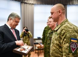 Petro Poroshenko and the military