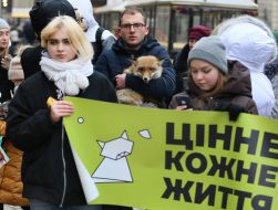 Anti Fur Promotion "Take off the fur forever!"