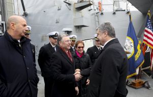 Курт Волкер, Марі Йованович та Петро Порошенко