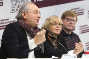 Ivan Malkovich, Ada Rogovtseva and Vladimir Zhemchugov