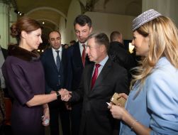 Marina Poroshenko, Kurt Volker and Emine Jeppar