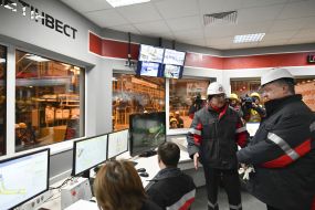 Petro Poroshenko visited Mariupol Metallurgical Plant