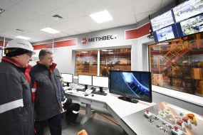 Petro Poroshenko visited Mariupol Metallurgical Plant