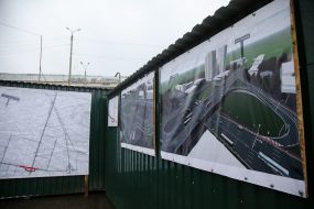 The project of reconstruction of the Shulyavsky overpass