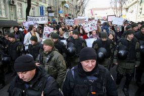 Марш женщин в Киеве