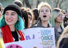 March of women in Kiev