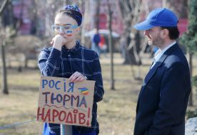 Action of solidarity with the inhabitants of the annexed Crimea