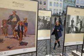 Вулична виставка «Шевченко молодий»