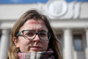 A participant of the action