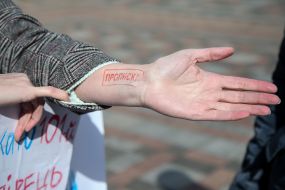 A participant of the action