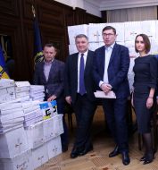 Юрий Луценко, Арсен Аваков, Игорь Купранец