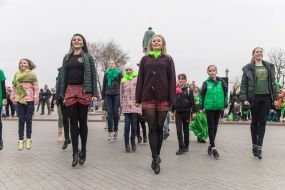 Dance Flash Mob to St. Patrick's Day