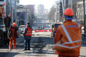Dismantling of the Shulyavsky bridge and reconstruction of the traffic junction