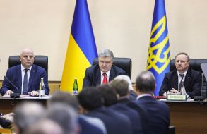 Степан Кубив, Петр Порошенко и Юрий Недашковский