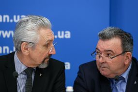 Serhiy Komyshev and Valeriy Matov