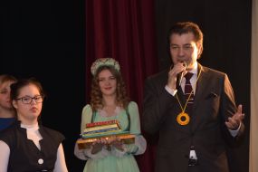 Eugene Nishchuk with a girl