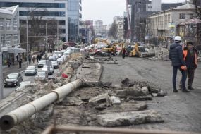 Демонтаж Шулявського мосту