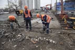 Демонтаж Шулявського мосту