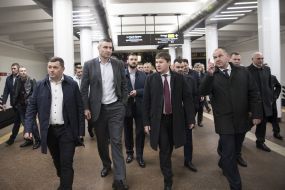 Nikolai Povoroznyk, Vitali Klitschko and Victor Braginsky