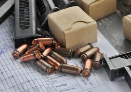 Cartridges from Makarov pistol