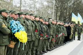 The participants of the march