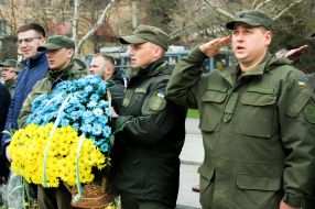 The participants of the march