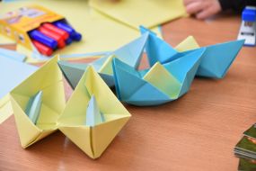 Paper boats