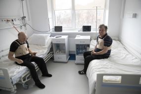 Patients in the ward of Alexander City Clinical Hospital