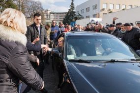 Встреча Юлии Тимошенко с избирателями