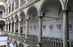 Italian yard in Lviv