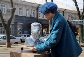 Opening of the Kim Chen In Mobile Monument