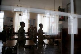 Ученики Киевского военного лицея имени Ивана Богуна