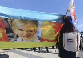 Political agitation in support of Yulia Tymoshenko