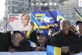 Supporters of Yulia Tymoshenko