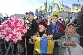 Supporters of Yulia Tymoshenko