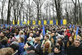 Participants of the joint prayer "God, give us unity!"