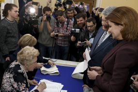 Petro Poroshenko and Maryna Poroshenko
