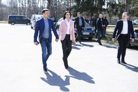 Vladimir Groysman with his wife Elena