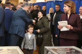 Petro Poroshenko and Maryna Poroshenko
