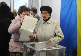 Виборча дільниця в Києві